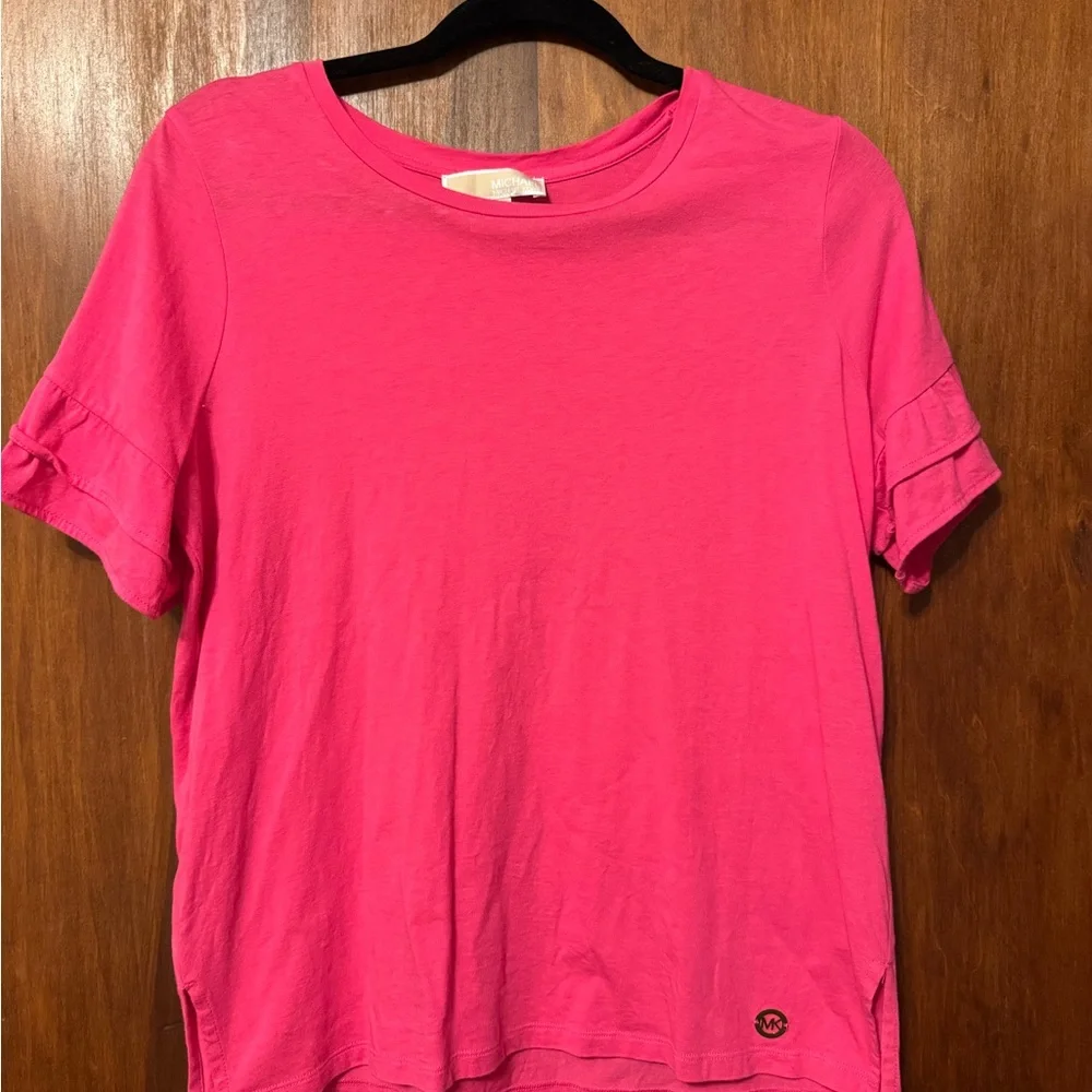Michael Kors Women’s Pink Top - Size Medium